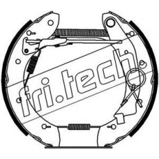 16178 fri.tech. Комплект гальмівних колодок