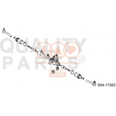 604-17083 IAP QUALITY PARTS Наконечник поперечної кермової тяги