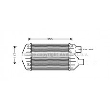 FTA4267 AVA QUALITY COOLING Интеркулер