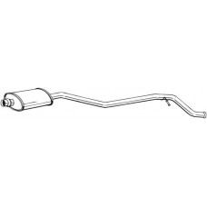 286-833 BOSAL Середній глушник вихлопних газів