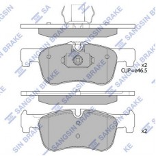 SP4043 Hi-Q Комплект гальмівних колодок дисковий гальм