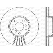 BDR1903.20 OPEN PARTS Гальмівний диск