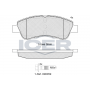 181388-402 ICER Комплект гальмівних колодок дисковий гальм