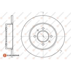 1618880680 EUROREPAR Гальмівний диск