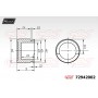 72942002 MAXTECH Поршень корпус скоби гальма