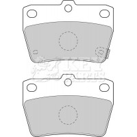 KBP1804 KEY PARTS Комплект гальмівних колодок дисковий гальм