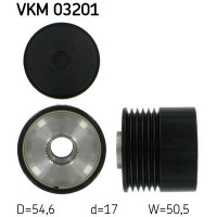 VKM 03201 SKF Механізм вільного ходу генератора