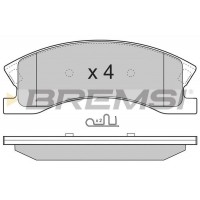 BP3269 BREMSI Комплект гальмівних колодок дисковий гальм