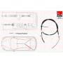 FBC0152 FAI AutoParts Тросик, cтояночный тормоз