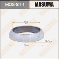 Ущільнювальне кільце труба вихлопного газу MASUMA MOS-214