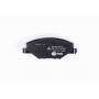 8DB 355 020-521 HELLA Комплект гальмівних колодок дисковий гальм