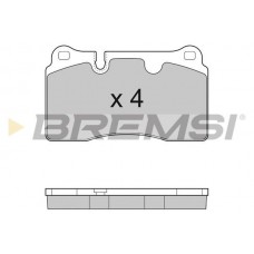 BP3289 BREMSI Комплект гальмівних колодок дисковий гальм
