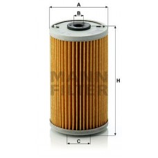 H 614 x MANN-FILTER Масляний фільтр