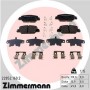 22852.160.2 ZIMMERMANN Комплект гальмівних колодок дисковий гальм