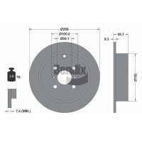 BDS1396 BENDIX Braking Гальмівний диск