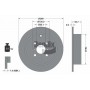BDS1396 BENDIX Braking Гальмівний диск