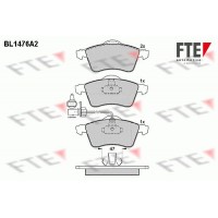 BL1476A2 FTE Комплект гальмівних колодок дисковий гальм