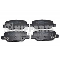 N3615019 NIPPARTS Комплект гальмівних колодок дисковий гальм