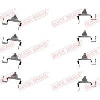 109-1697 QUICK BRAKE Комплектуючі колодки дискового гальма