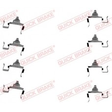 109-1697 QUICK BRAKE Комплектуючі колодки дискового гальма