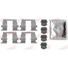109-0013 QUICK BRAKE Комплектуючі колодки дискового гальма