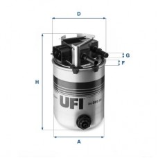 24.095.00 UFI Паливний фільтр