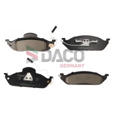 322330 DACO Germany Комплект гальмівних колодок дисковий гальм