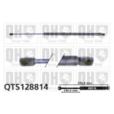 QTS128814 QUINTON HAZELL Газова пружина кришка багажника