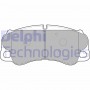 LP3233 DELPHI КомплеК т гальмівних колодок, дискове гальмо