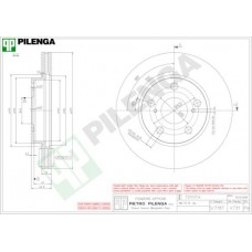 V731 PILENGA Гальмівний диск