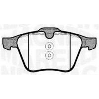 363916060797 MAGNETI MARELLI КомплеК т гальмівних колодок, дискове гальмо