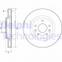 BG4770C DELPHI Гальмівний диск