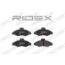 402B0179 RIDEX Комплект гальмівних колодок дисковий гальм
