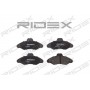 402B0179 RIDEX Комплект гальмівних колодок дисковий гальм