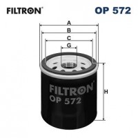 OP 572 FILTRON Масляний фільтр