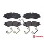 P 44 024 BREMBO Комплект гальмівних колодок дисковий гальм