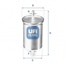 31.923.00 UFI Паливний фільтр