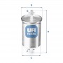 31.923.00 UFI Паливний фільтр