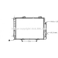 MSA2190 AVA QUALITY COOLING Радіатор охолодження двигуна