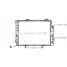 MSA2190 AVA QUALITY COOLING Радіатор охолодження двигуна