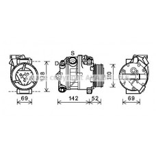 BWAK442 AVA QUALITY COOLING Компресор кондиціонера