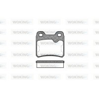 P3823.10 WOKING Комплект гальмівних колодок дисковий гальм