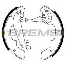 GF0445 BREMSI Комплект гальмівних колодок