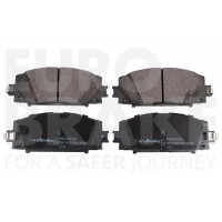 55022245104 EUROBRAKE Комплект гальмівних колодок дисковий гальм