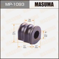 MP1093 MASUMA Втулка стабілізатора