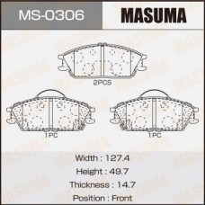 MS-0306 MASUMA Комплект гальмівних колодок