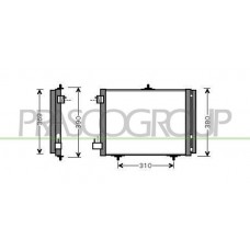 CI304C001 PRASCO Конденсатор кондиціонера