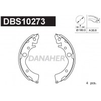 DBS10273 DANAHER Комплект гальмівних колодок