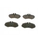 0986494013 BOSCH КомплеК т гальмівних колодок, дискове гальмо