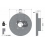BDS1303HC BENDIX Braking Гальмівний диск
